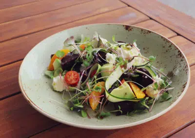 hobsonville larder cafe menu item salad